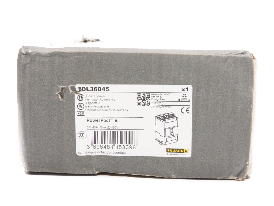 SQUARE D BDL36045 45A 480V NSMP