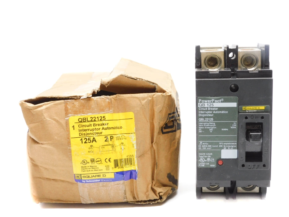 SQUARE D QBL22125 125A 240V NSMP