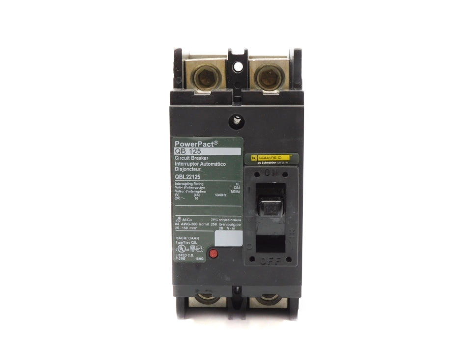 SQUARE D QBL22125 125A 240V NSMP