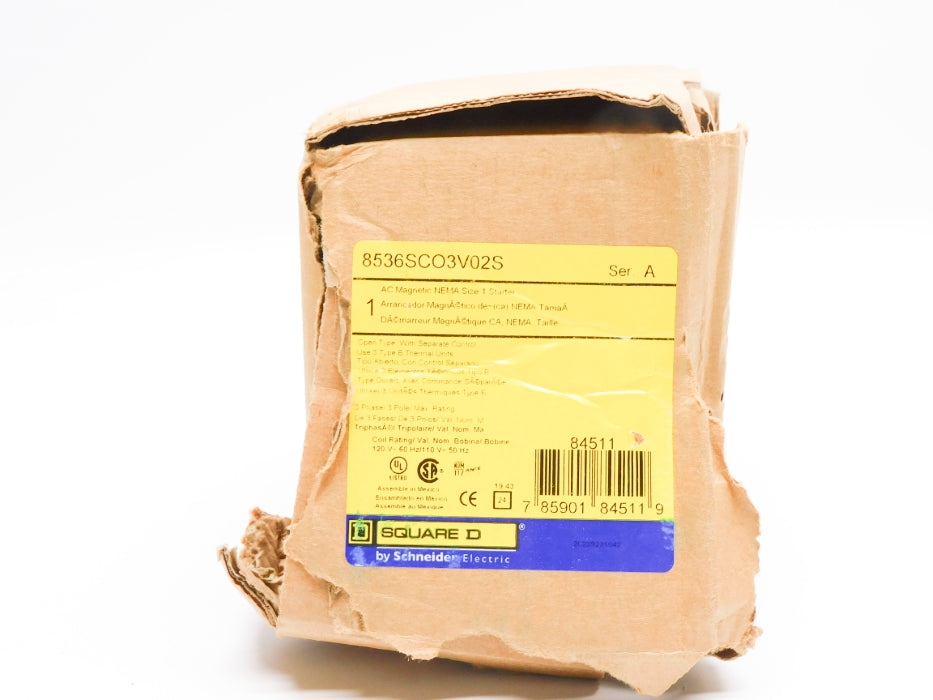 SQUARE D 8536SCO3V02S SER. A (AS PICTURED) NSMP