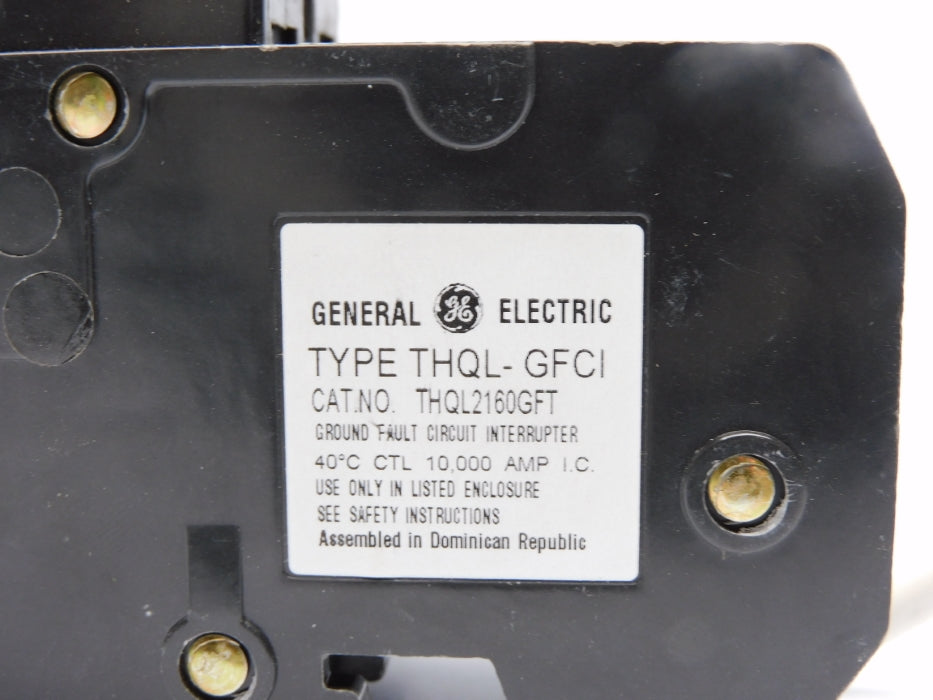 GENERAL ELECTRIC THQL2160GFT 60-60A UNMP