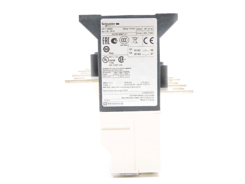 SCHNEIDER ELECTRIC LR9F5363 1000V 48-80A NSMP