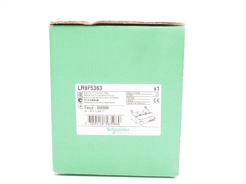 SCHNEIDER ELECTRIC LR9F5363 1000V 48-80A NSMP