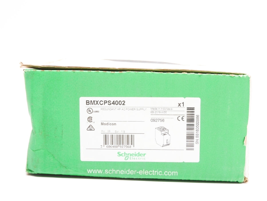 SCHNEIDER ELECTRIC BMXCPS4002 (AS PICTURED) NSMP