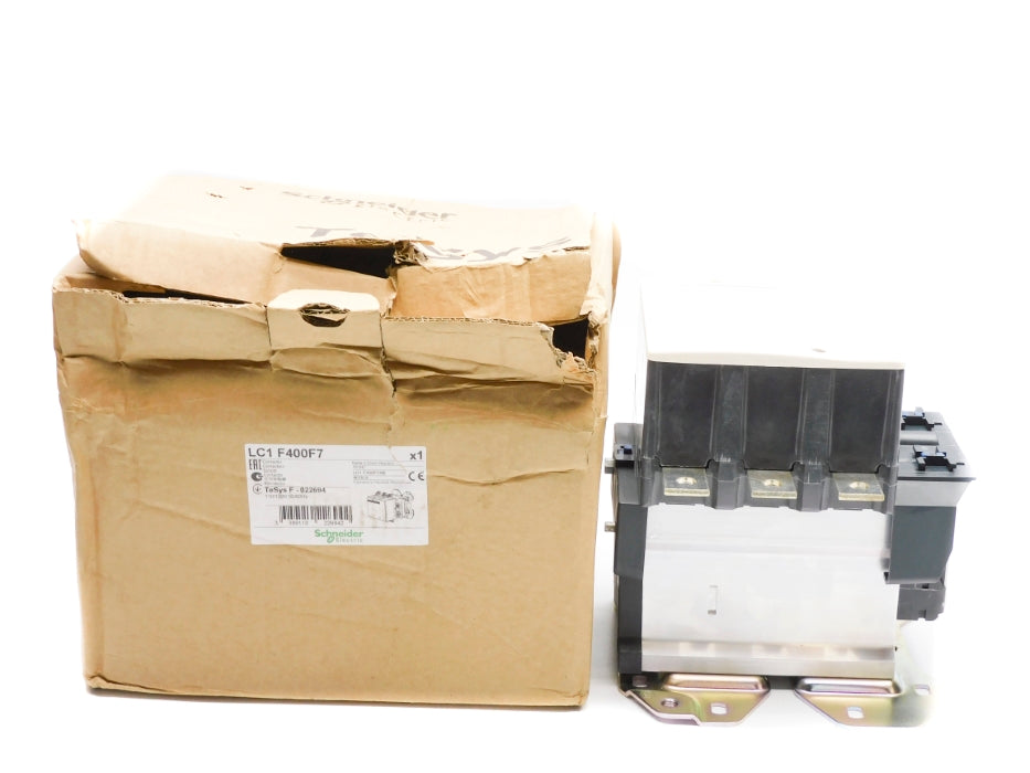 SCHNEIDER ELECTRIC LC1F400F7 110/120V (AS PICTURED) NSMP