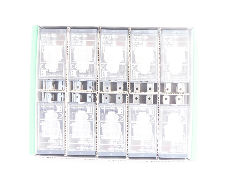 SCHNEIDER ELECTRIC RPM21BD 24VDC 15A (PKG OF 10) NSMP