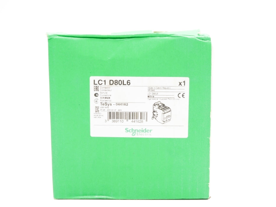 SCHNEIDER ELECTRIC LC1D80L6 208V NSMP