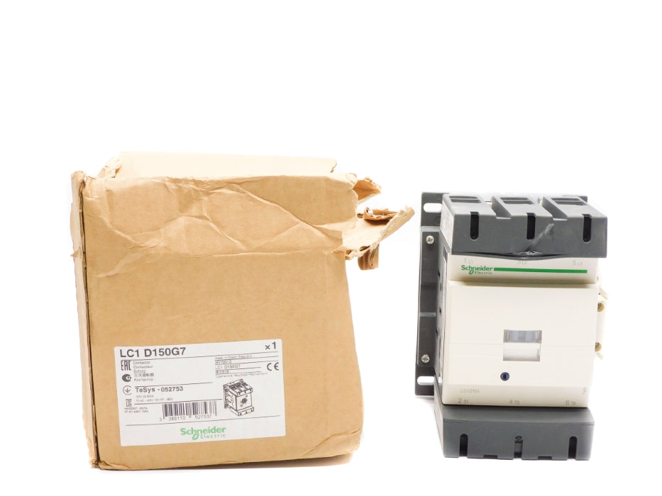 SCHNEIDER ELECTRIC LC1D150G7 120V (AS PICTURED) NSMP