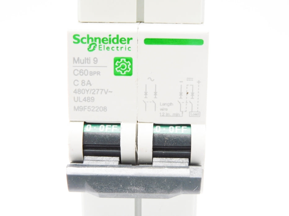 SCHNEIDER ELECTRIC M9F52208 8A 277V NSNP