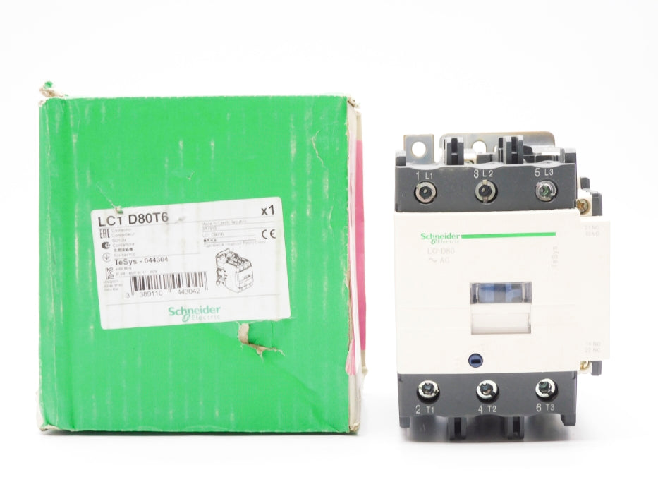 SCHNEIDER ELECTRIC LC1D80T6 480V NSMP
