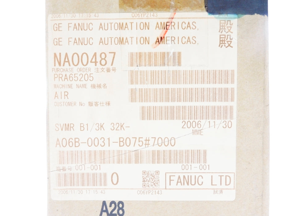 FANUC A06B-0031-B075#7000 NSMP