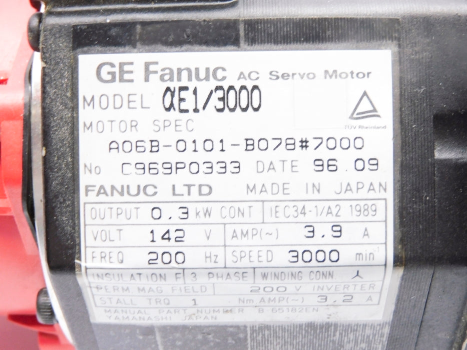 FANUC A06B-0101-B078#7000 UNMP