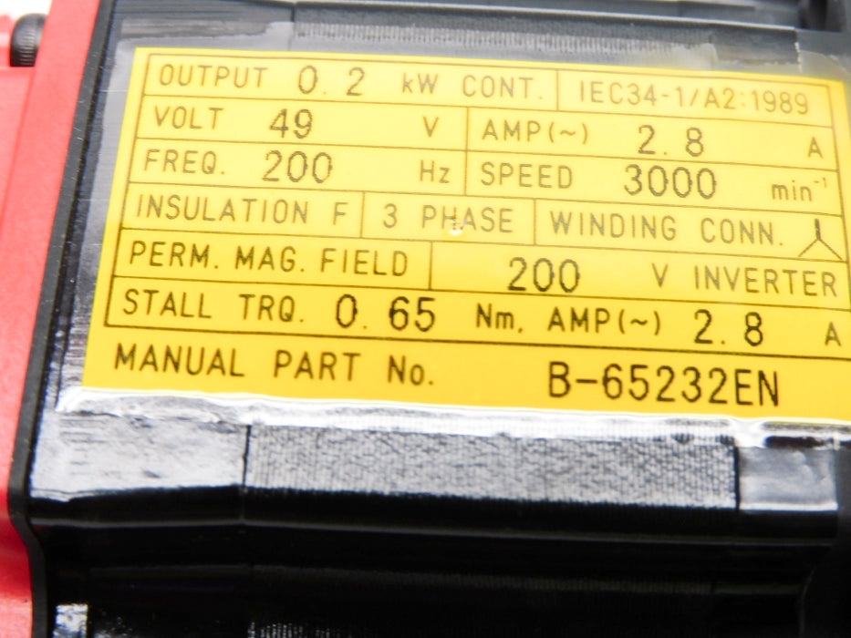 FANUC A06B-0113-B075#7000 NSMP