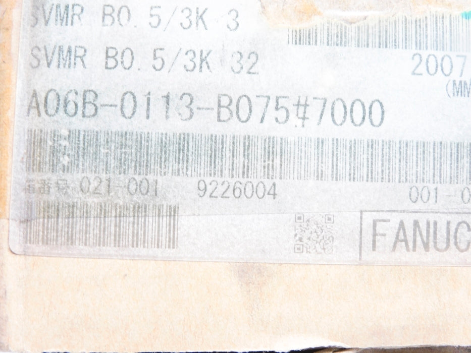 FANUC A06B-0113-B075#7000 NSMP