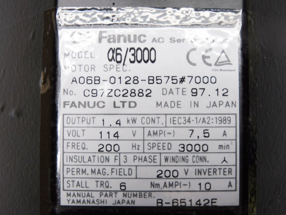 FANUC A06B-0128-B575#7000 NSMP