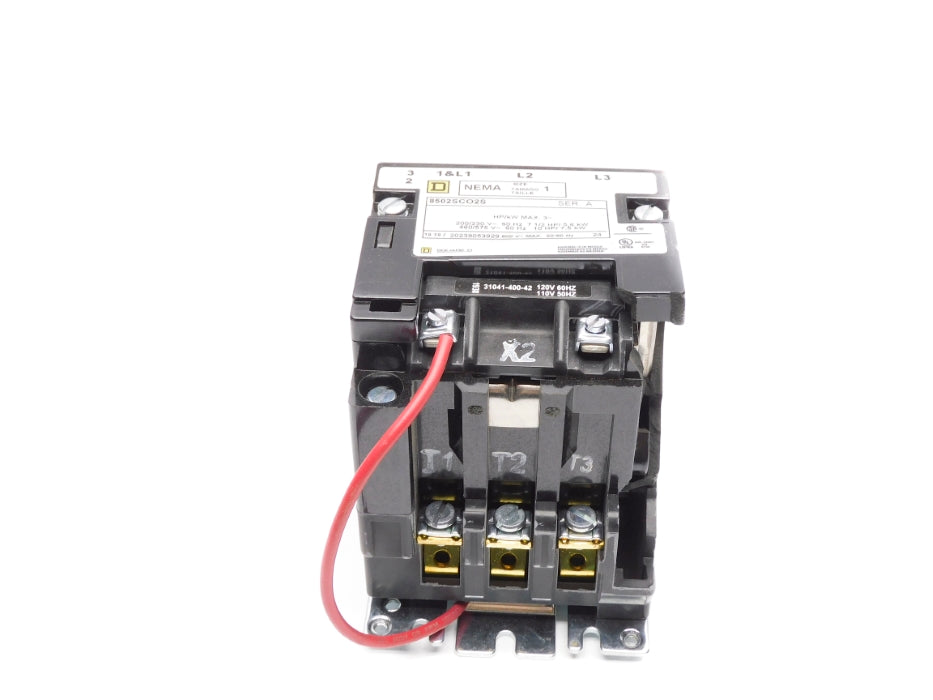 SQUARE D 8502SCO2S SER. A 120/110V (AS PICTURED) NSNP