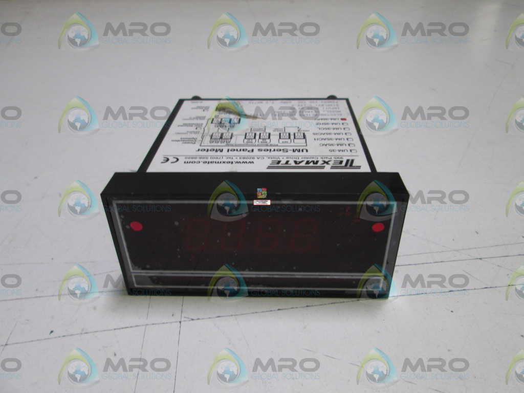 TEXMATE PROGRAMMABLE METER CONTROLLER UM-35V *NEW NO BOX*