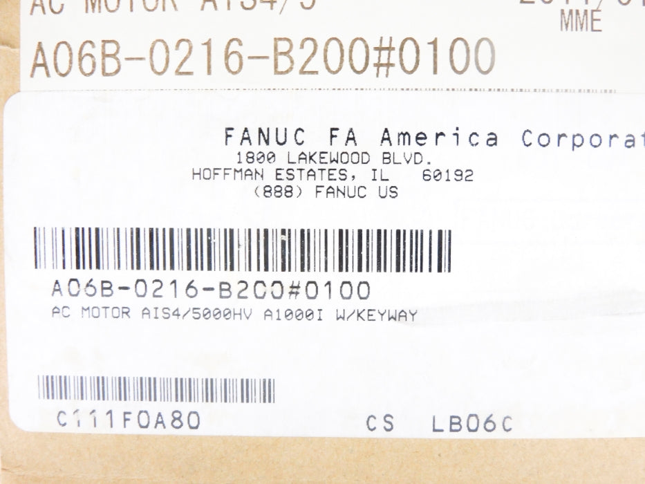 FANUC A06B-0216-B200#0100 NSFS