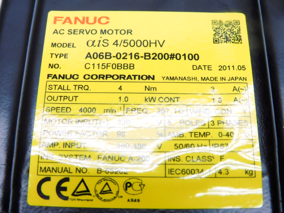 FANUC A06B-0216-B200#0100 NSMP