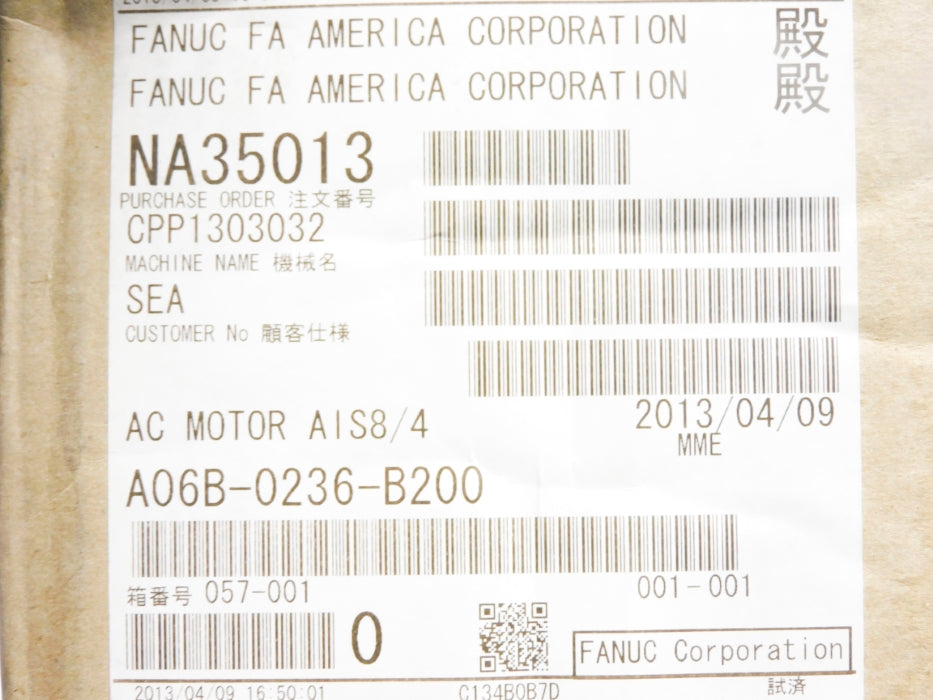 FANUC A06B-0236-B200 NSMP