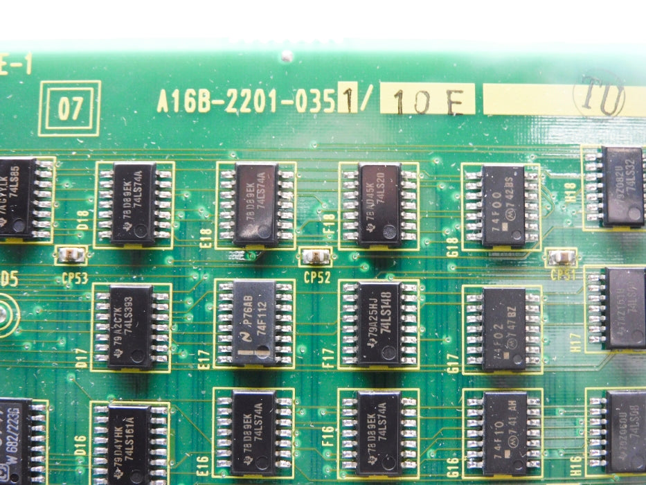 FANUC A16B-2201-0351/10E NSNP