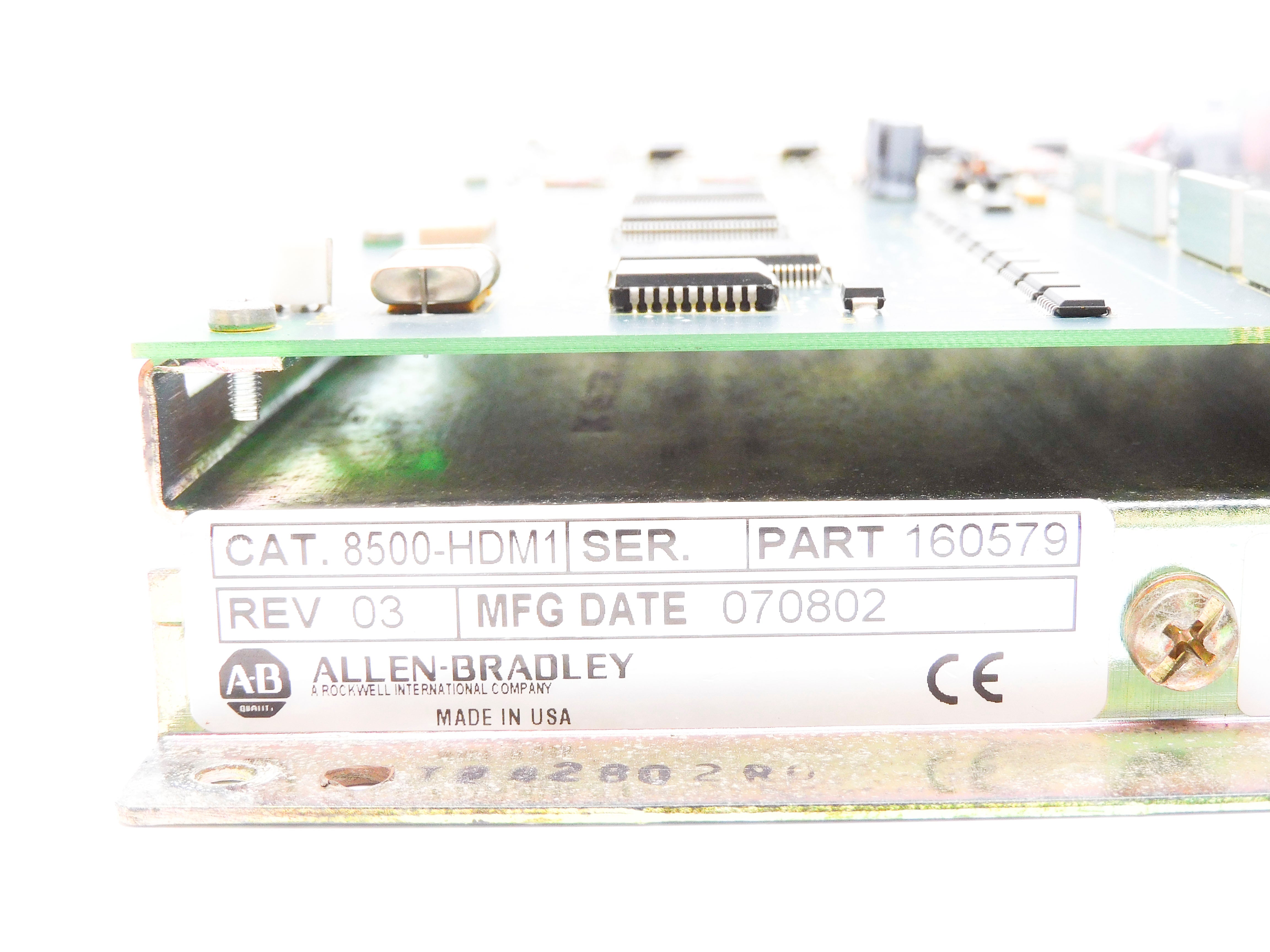 INDUSTRIAL SPARE PART 8500-HDM1 REV. 03 (BR/WH) REMAN