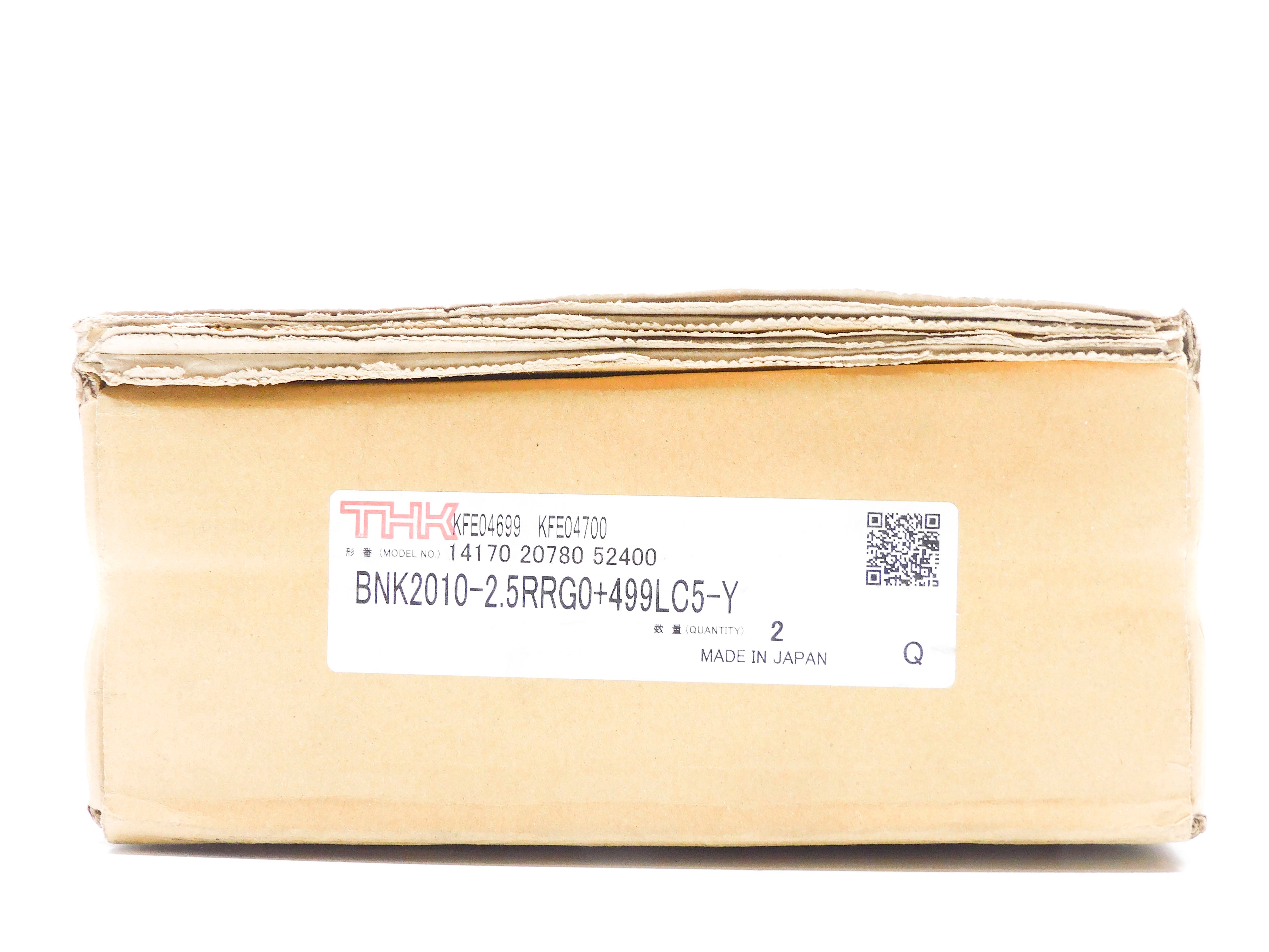 THK BNK2010-2.5RRG0+499LC5-Y (PKG OF 2) NSFS