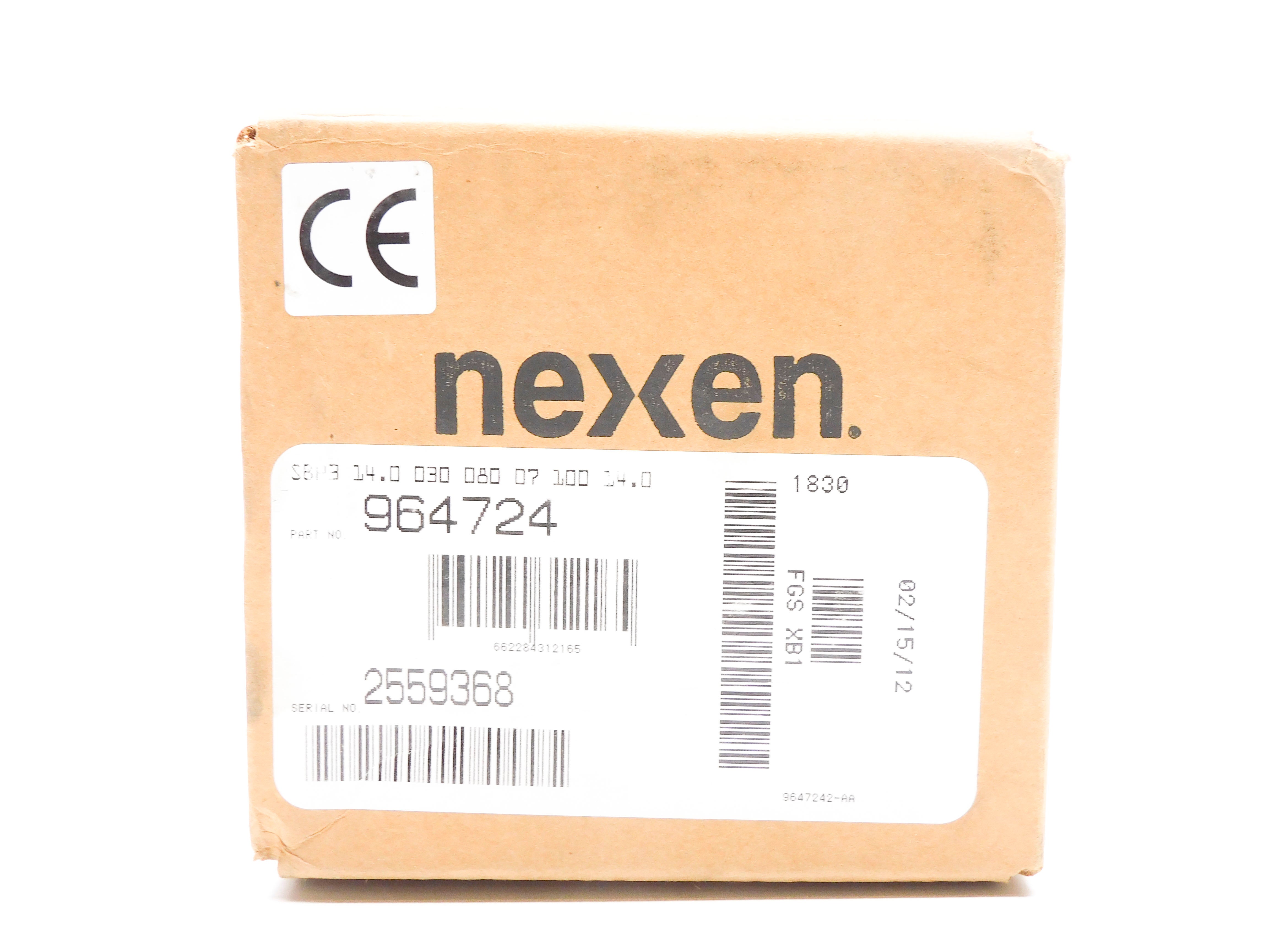 NEXEN SBP3-14.0-030-080-07-100-14.0 964724 NSFS