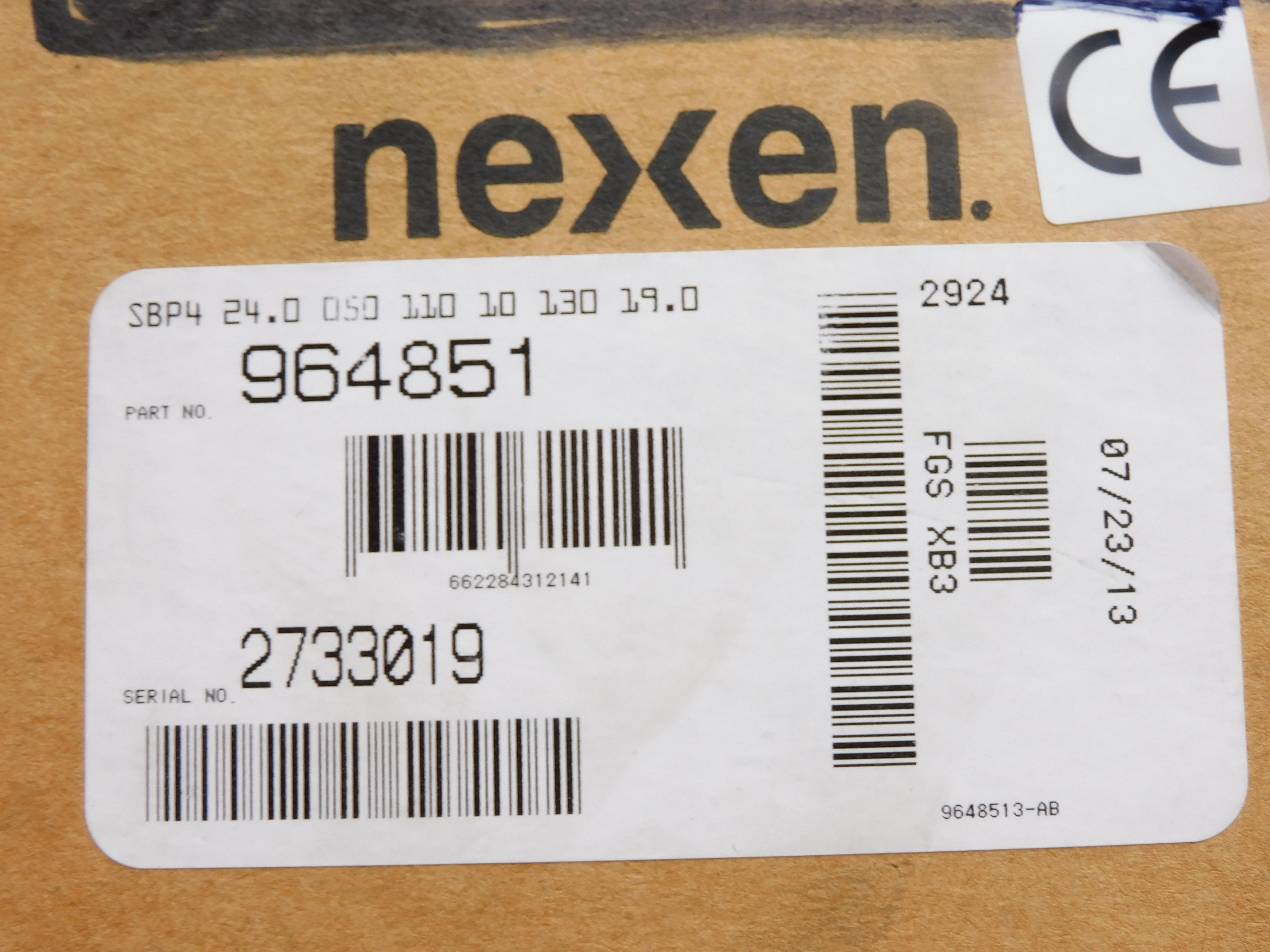 NEXEN SBP4-24.0-050-110-10-130-19.0 964851 NSMP