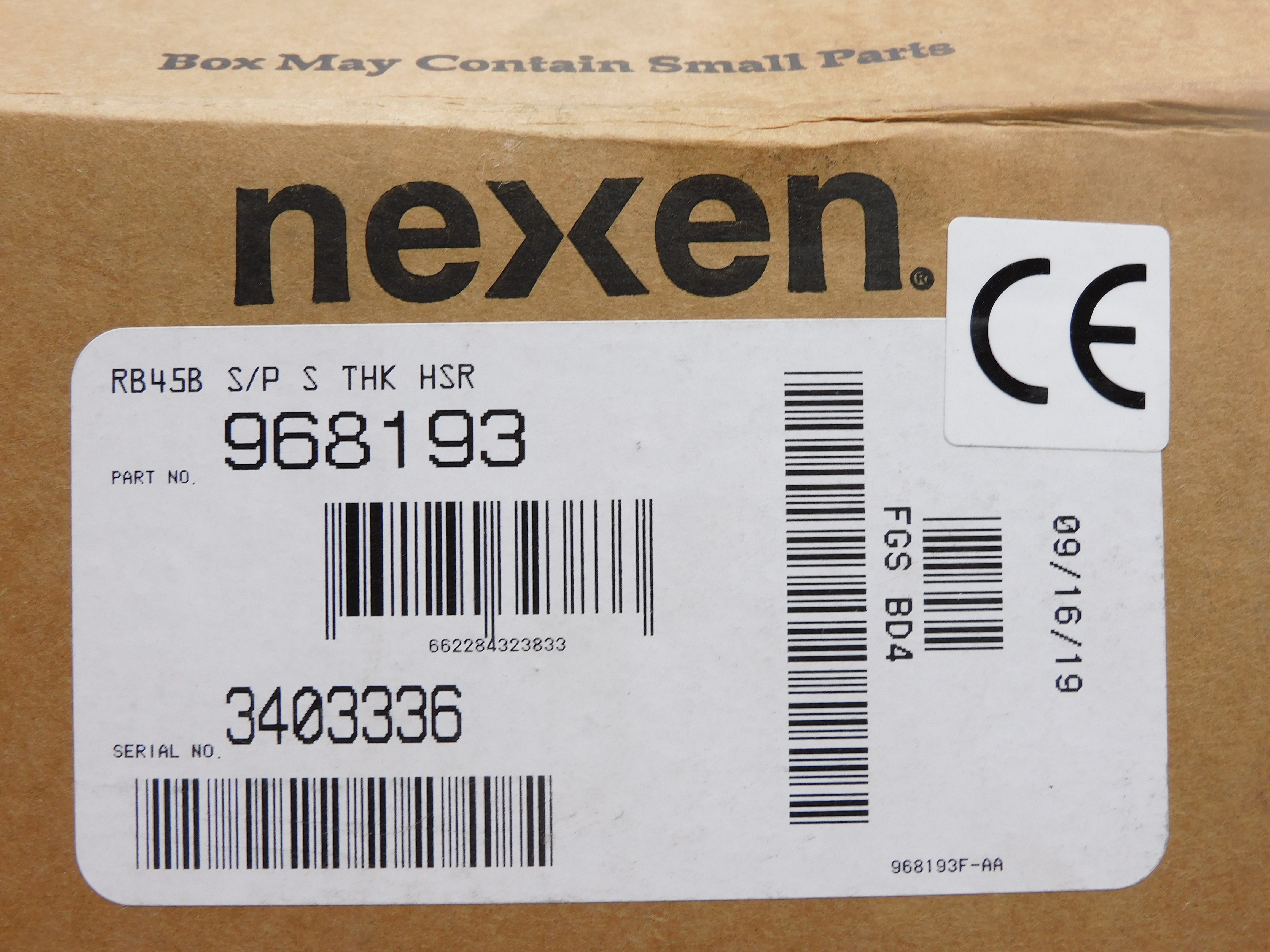 NEXEN RB45B-S/P-S-THK-HSR 968193 NSMP