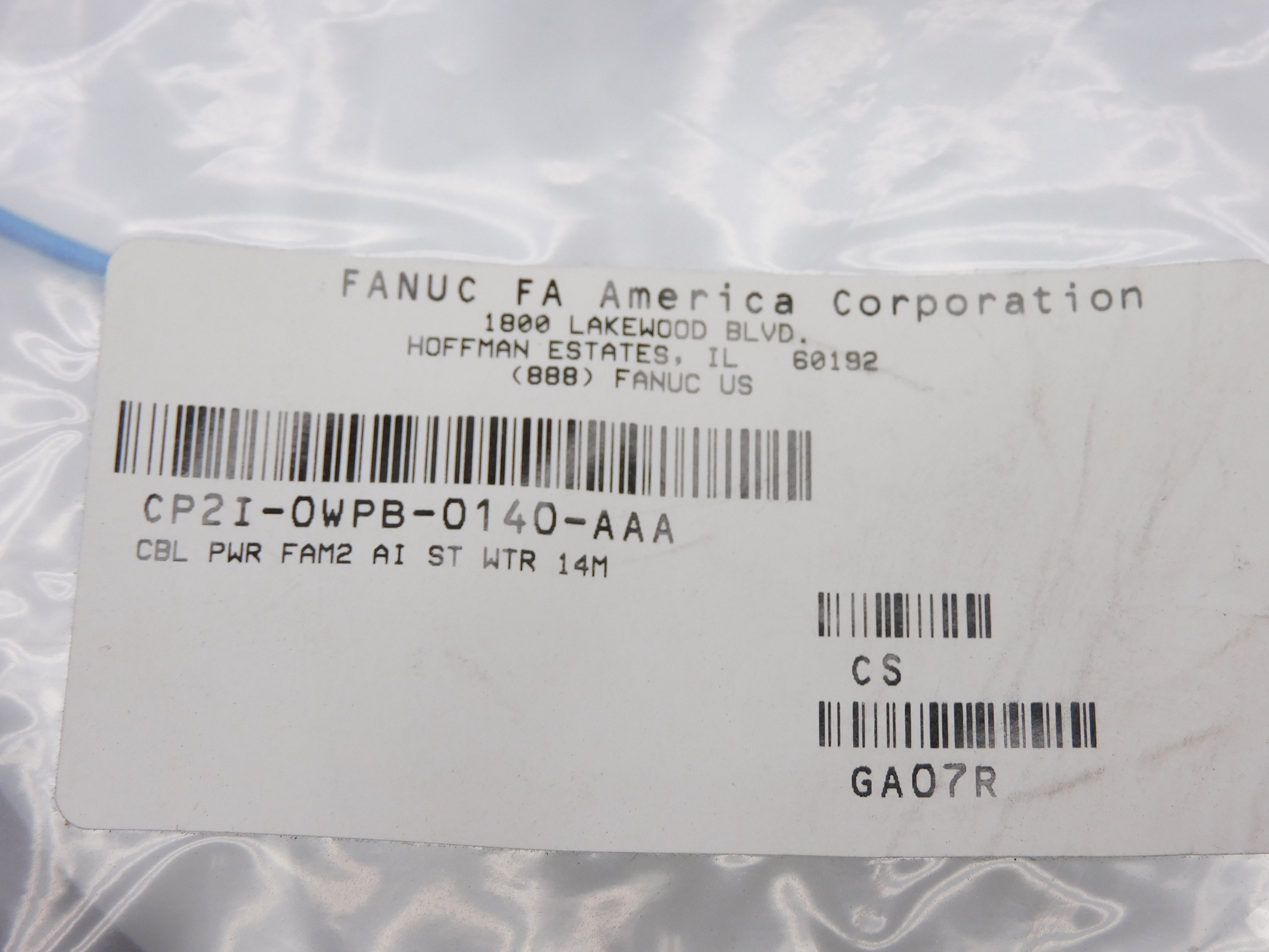 FANUC CP2I-OWPB-0140-AAA NSMP