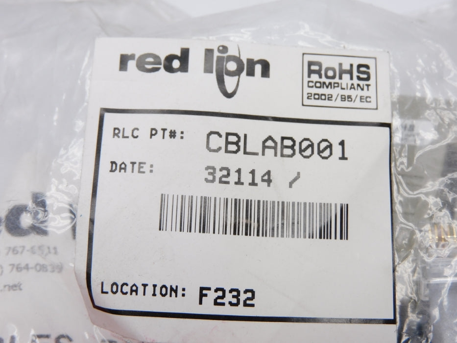 RED LION CONTROLS CBLAB001 NSMP