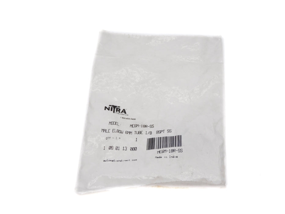 NITRA ME6M-18R-SS NSMP