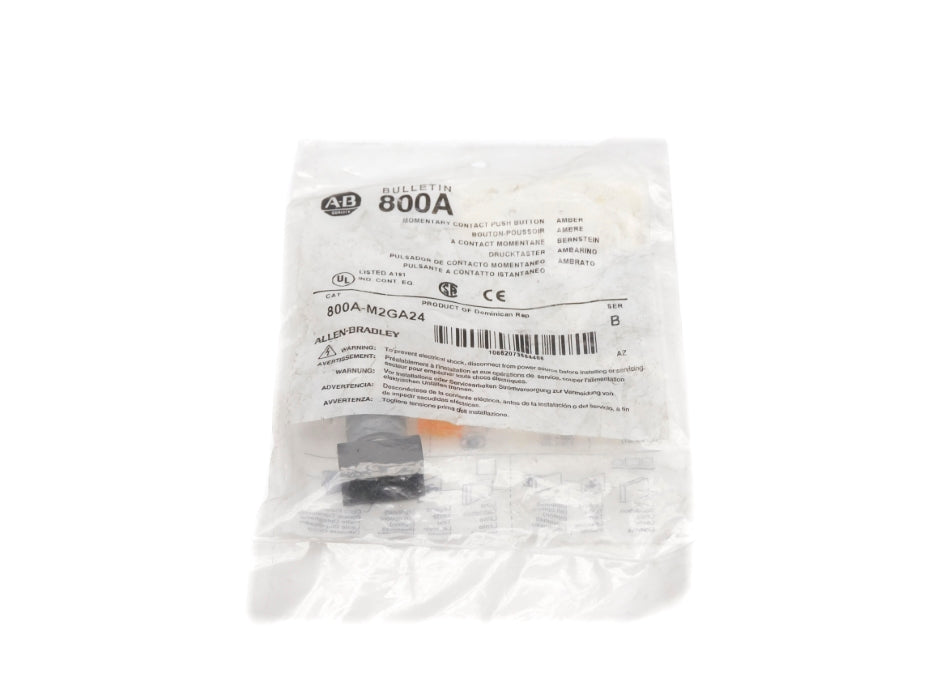 ALLEN BRADLEY 800A-M2GA24 SER. B (WH) NSMP