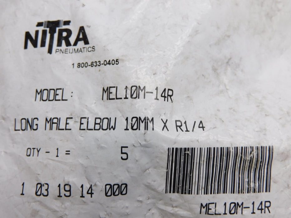 NITRA MEL10M-14R (PKG OF 5) NSMP