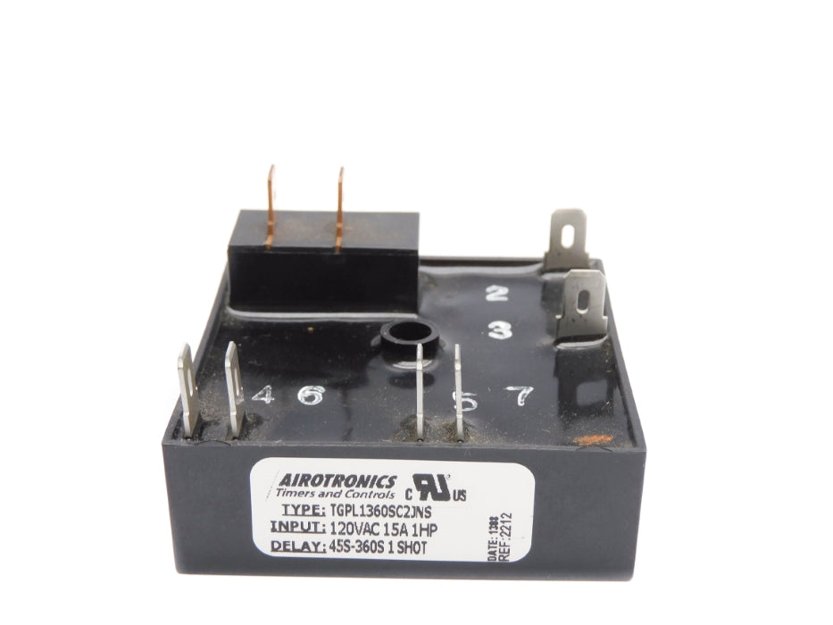 AIROTRONICS TGPL1360SC2JNS 120VAC 15A UNMP