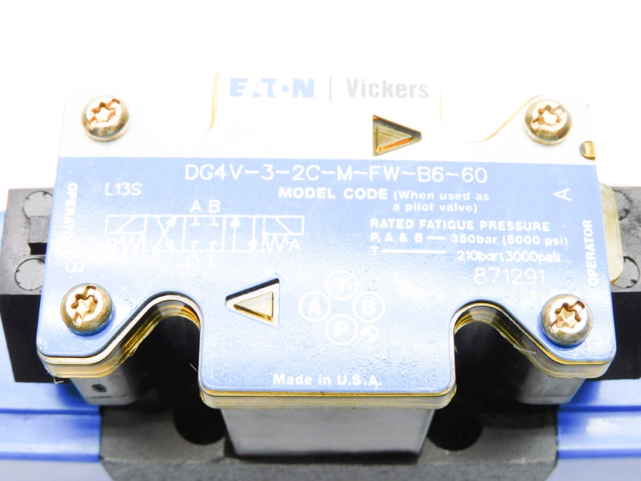EATON DG4V-3-2C-M-FW-B6-60 871291 110/120V 5000PSI NSNP