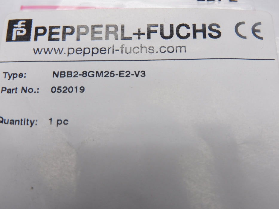 PEPPERL+FUCHS NBB2-8GM25-E2-V3 052019 NSMP