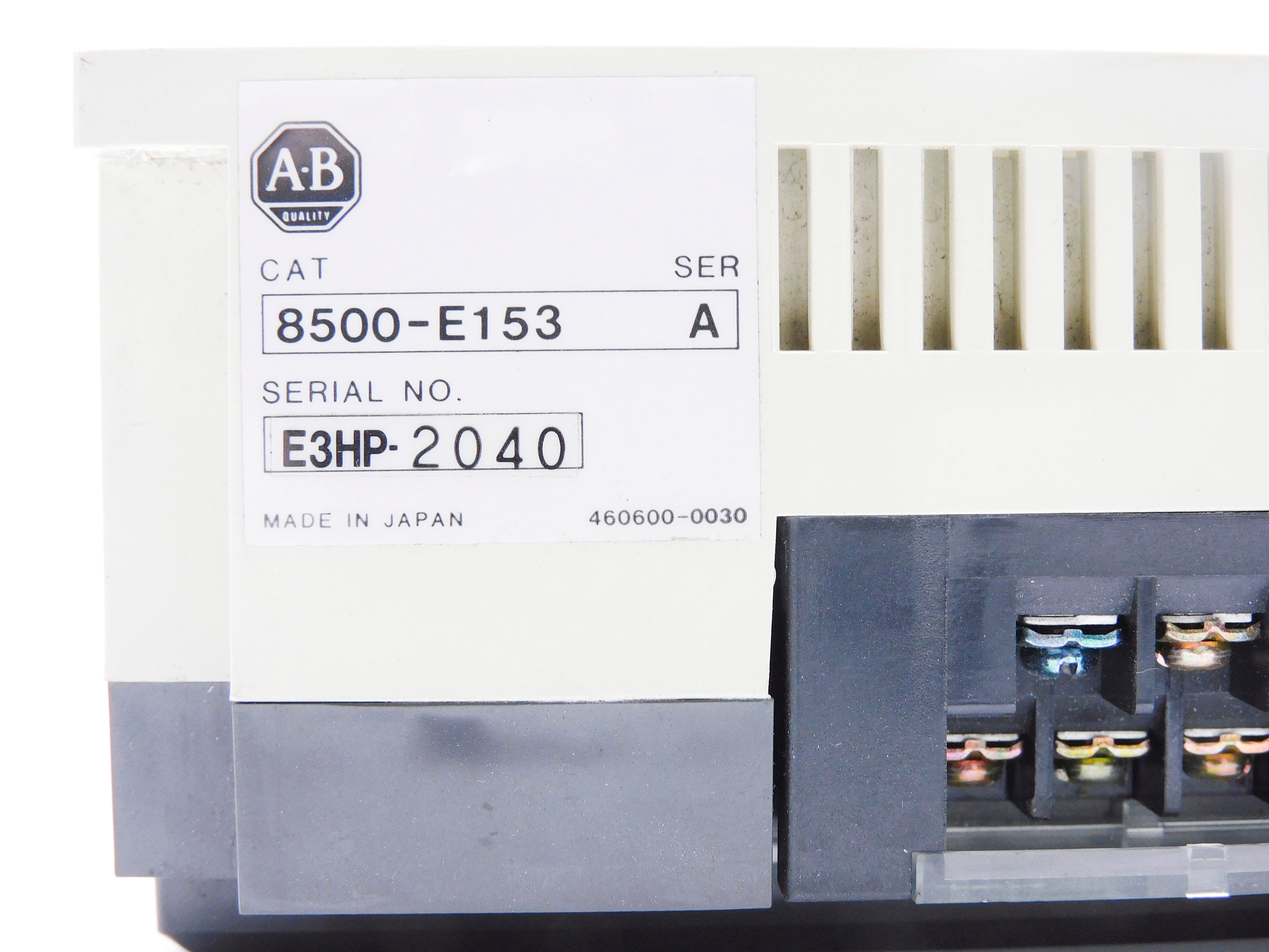 INDUSTRIAL SPARE PART 8500-E153 SER. A UNMP