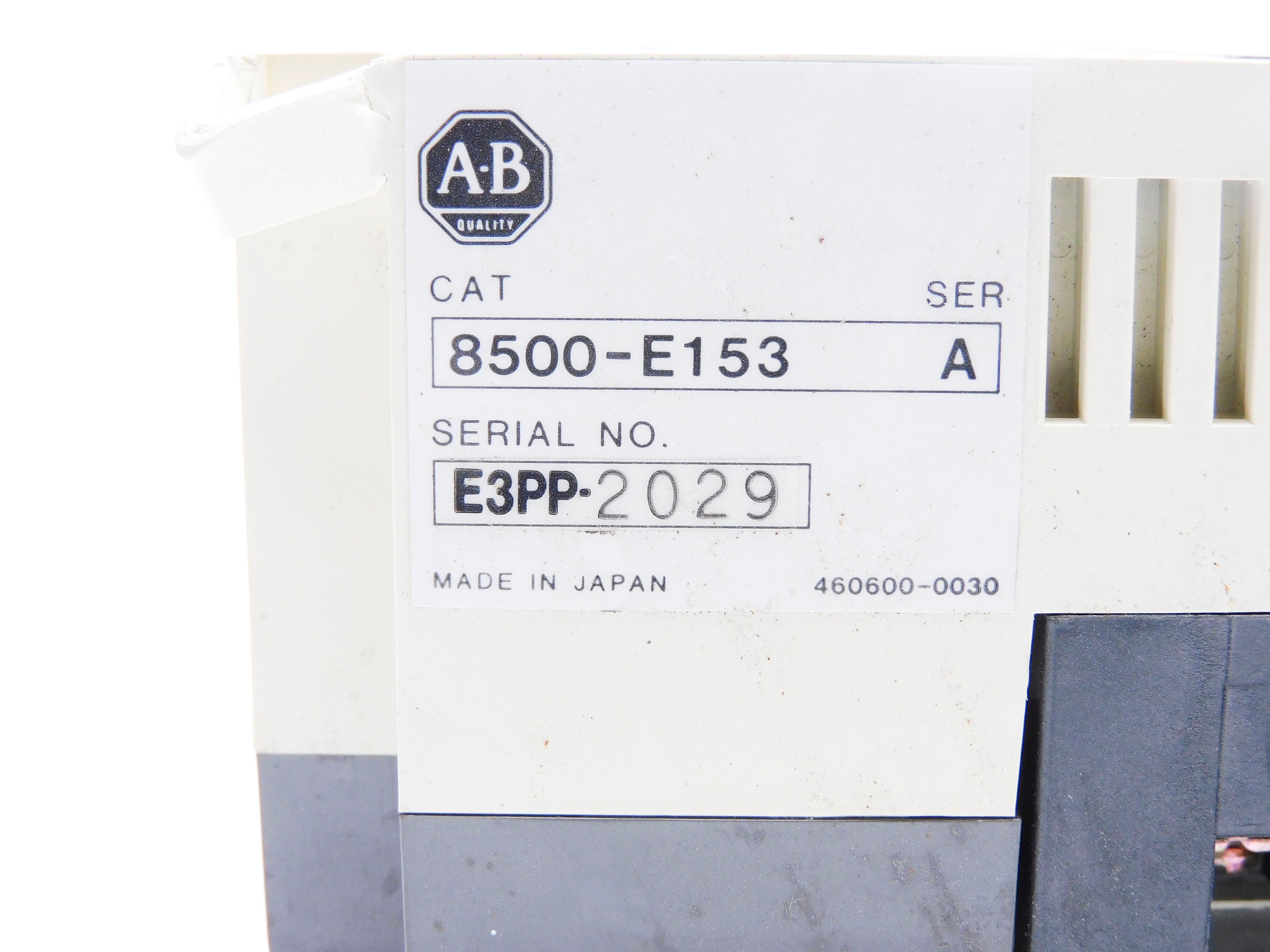 INDUSTRIAL SPARE PART 8500-E153 SER. A (AS PICTURED) UNMP