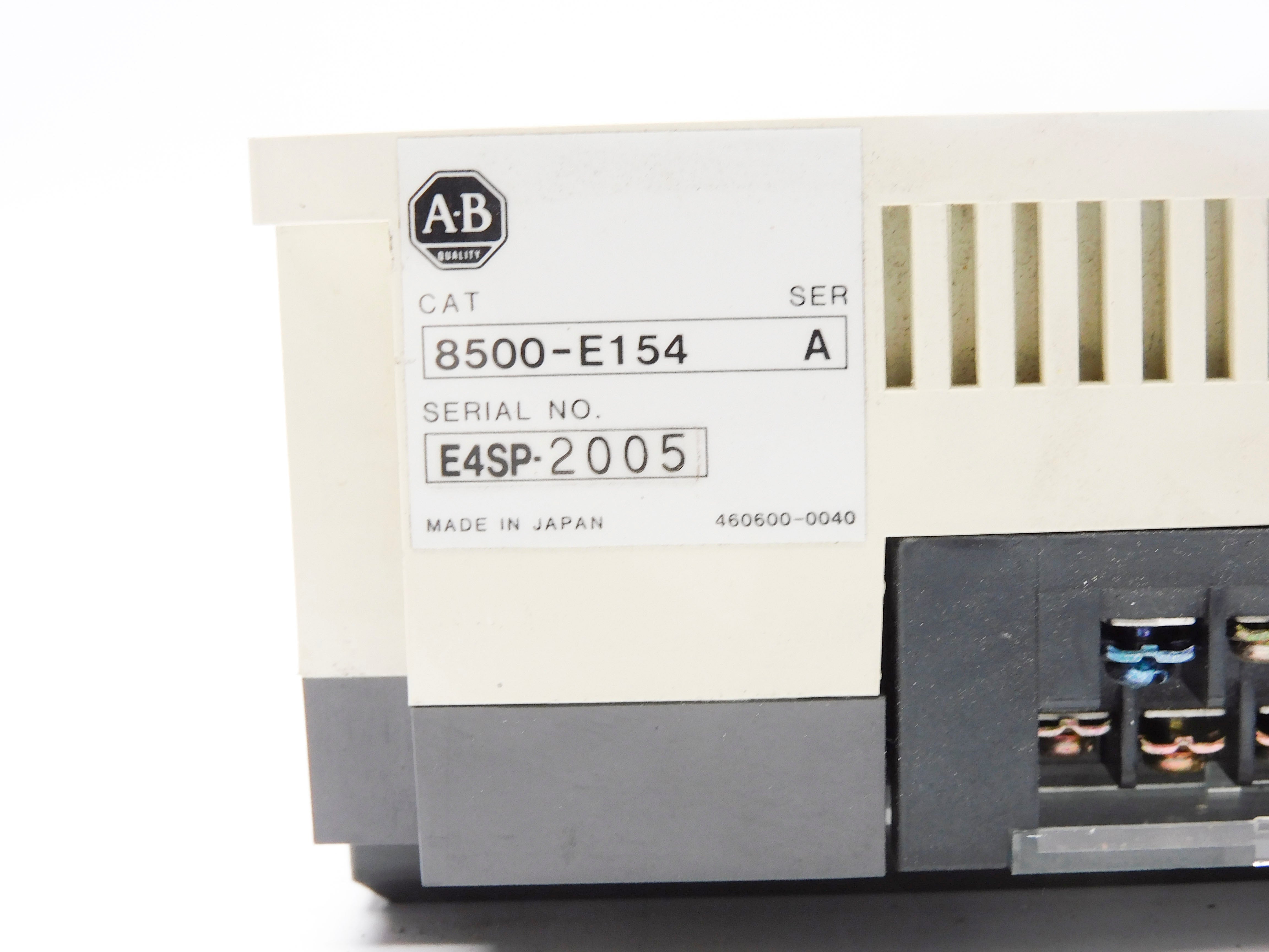 INDUSTRIAL SPARE PART 8500-E154 SER. A (AS PICTURED) UNMP