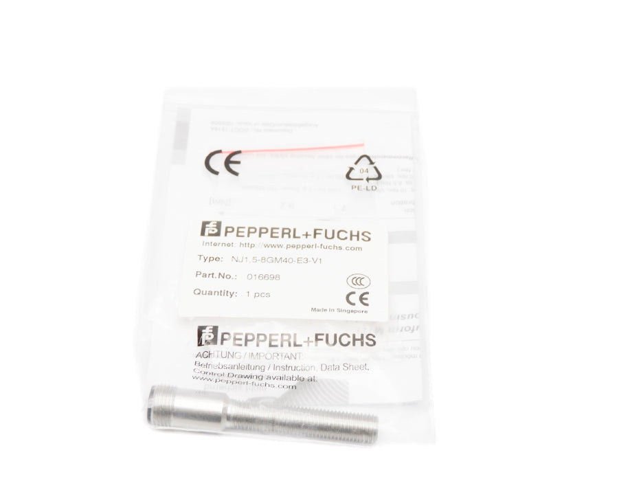 PEPPERL+FUCHS NJ1,5-8GM40-E3-V1 016698 NSMP