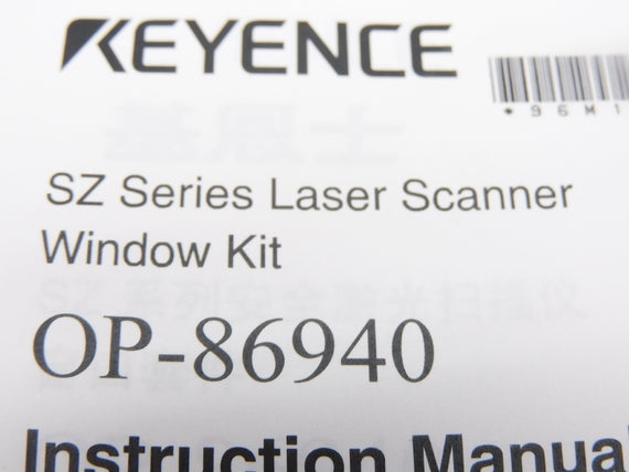 KEYENCE OP-86940 UNMP