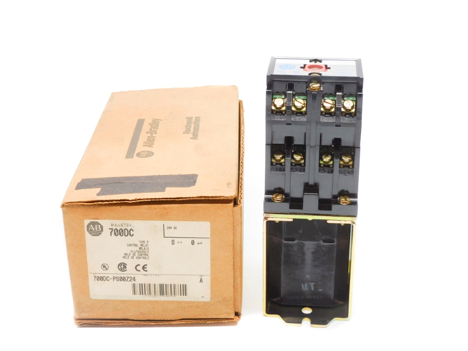 ALLEN BRADLEY 700DC-P800Z24 SER. A 24VDC (BR/WH) NSMP