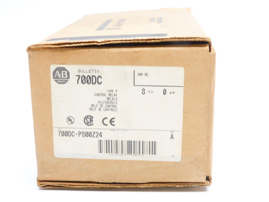 ALLEN BRADLEY 700DC-P800Z24 SER. A 24VDC (BR/WH) NSMP