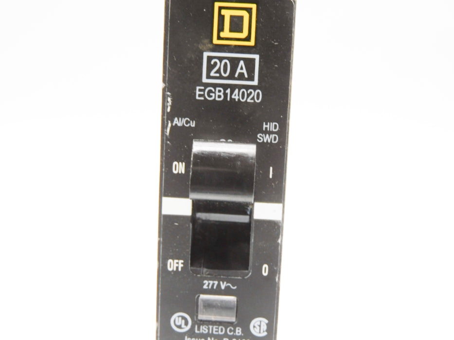 SQUARE D EGB14020 20A 277V (AS PICTURED) NSNP