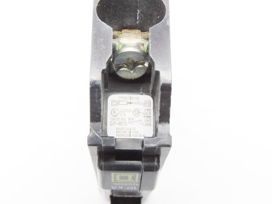 SQUARE D QO115 15A 120/240VAC NSNP