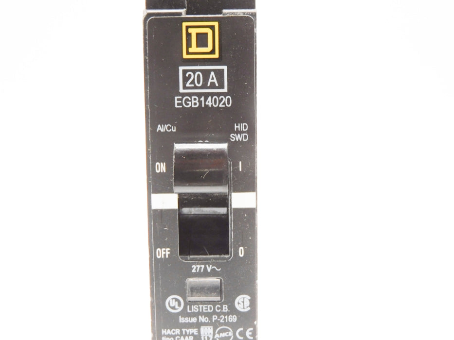 SQUARE D EGB14020 20A 277V NSNP
