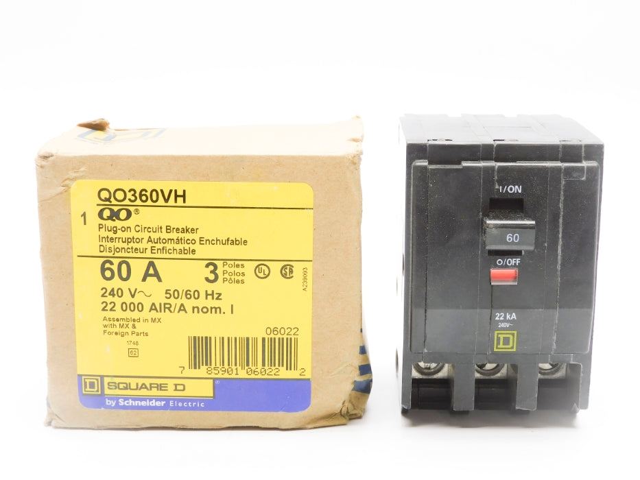 SQUARE D QO360VH 240V 60A NSMP