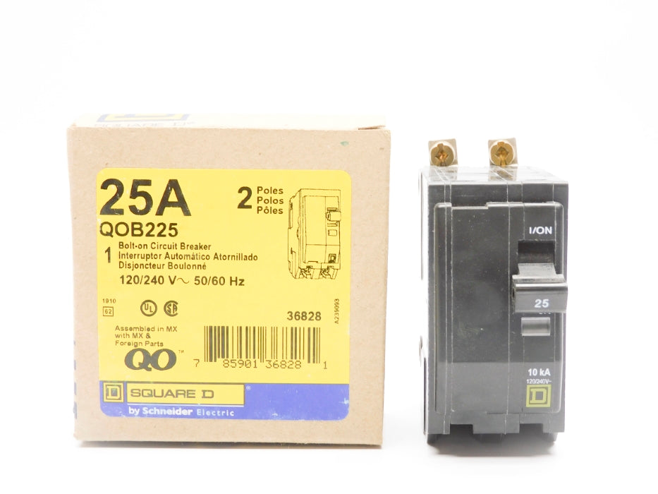 SQUARE D QOB225 25A 120/240V NSMP